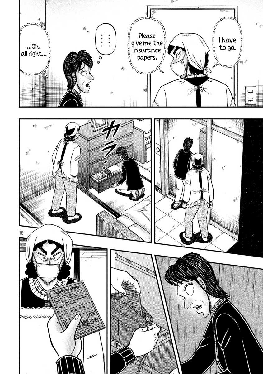 Gambling Outcast Kaiji: The 2.4 Billion Escape Arc - Kaiji Part 6 Chapter 305 page 16 - Chapter 305: United Front