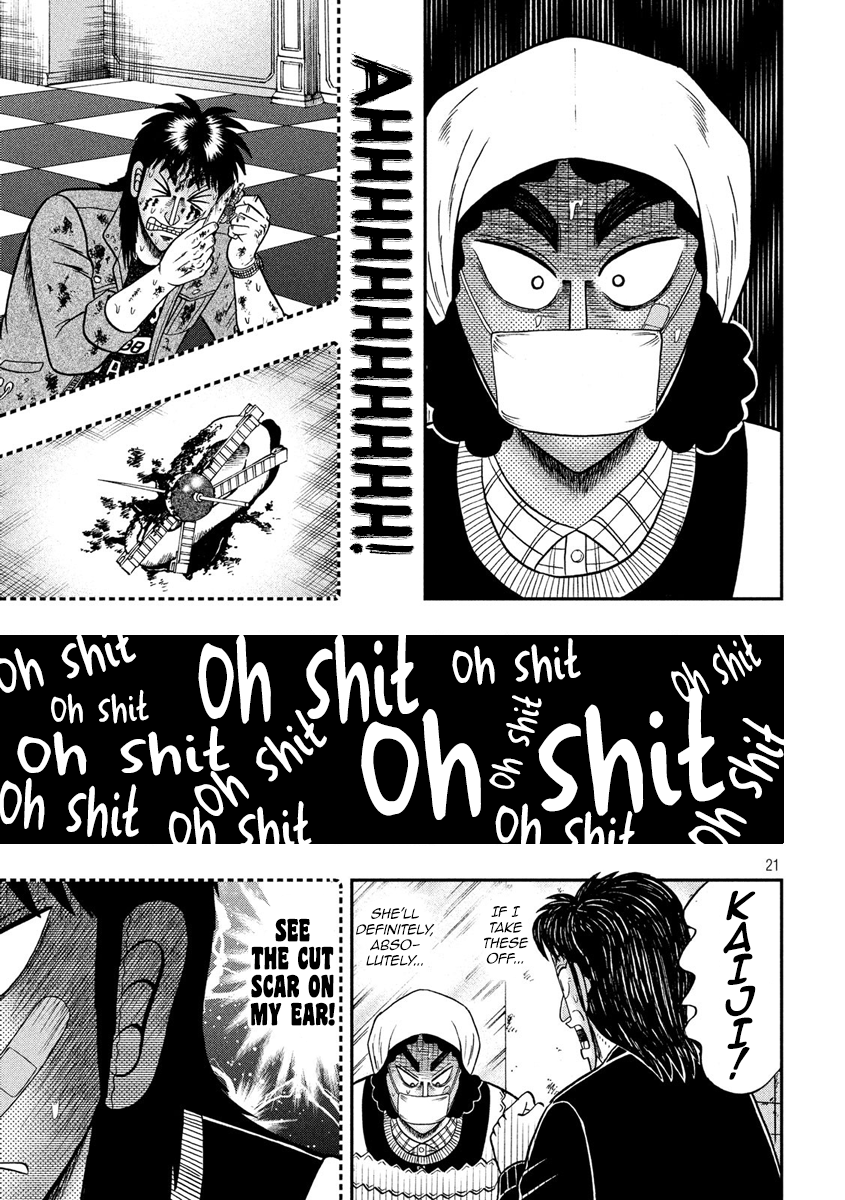 Gambling Outcast Kaiji: The 2.4 Billion Escape Arc - Kaiji Part 6 Chapter 305 page 21 - Chapter 305: United Front