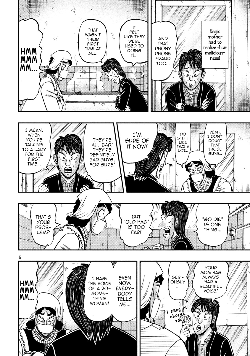 Gambling Outcast Kaiji: The 2.4 Billion Escape Arc - Kaiji Part 6 Chapter 305 page 6 - Chapter 305: United Front