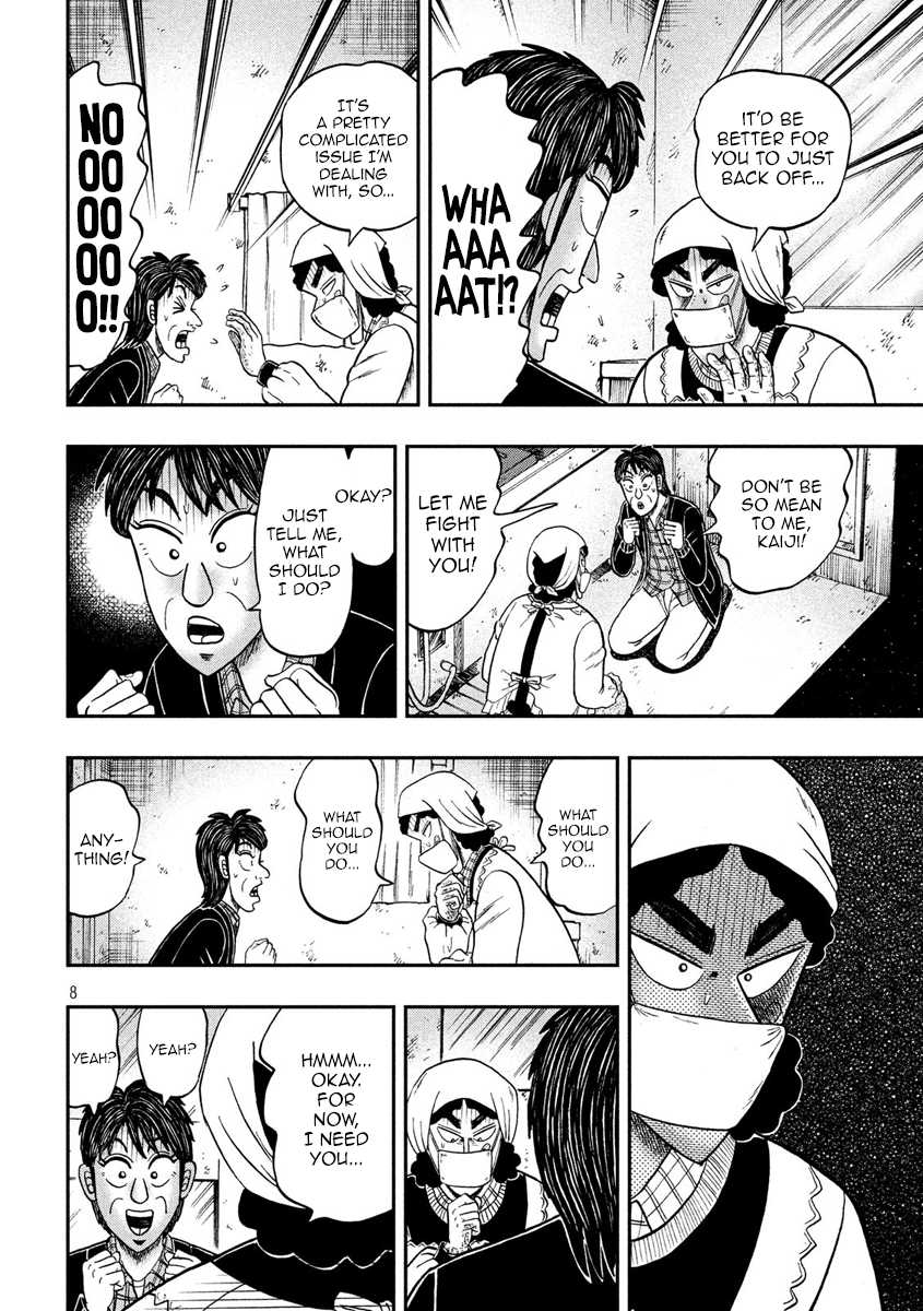 Gambling Outcast Kaiji: The 2.4 Billion Escape Arc - Kaiji Part 6 Chapter 305 page 8 - Chapter 305: United Front