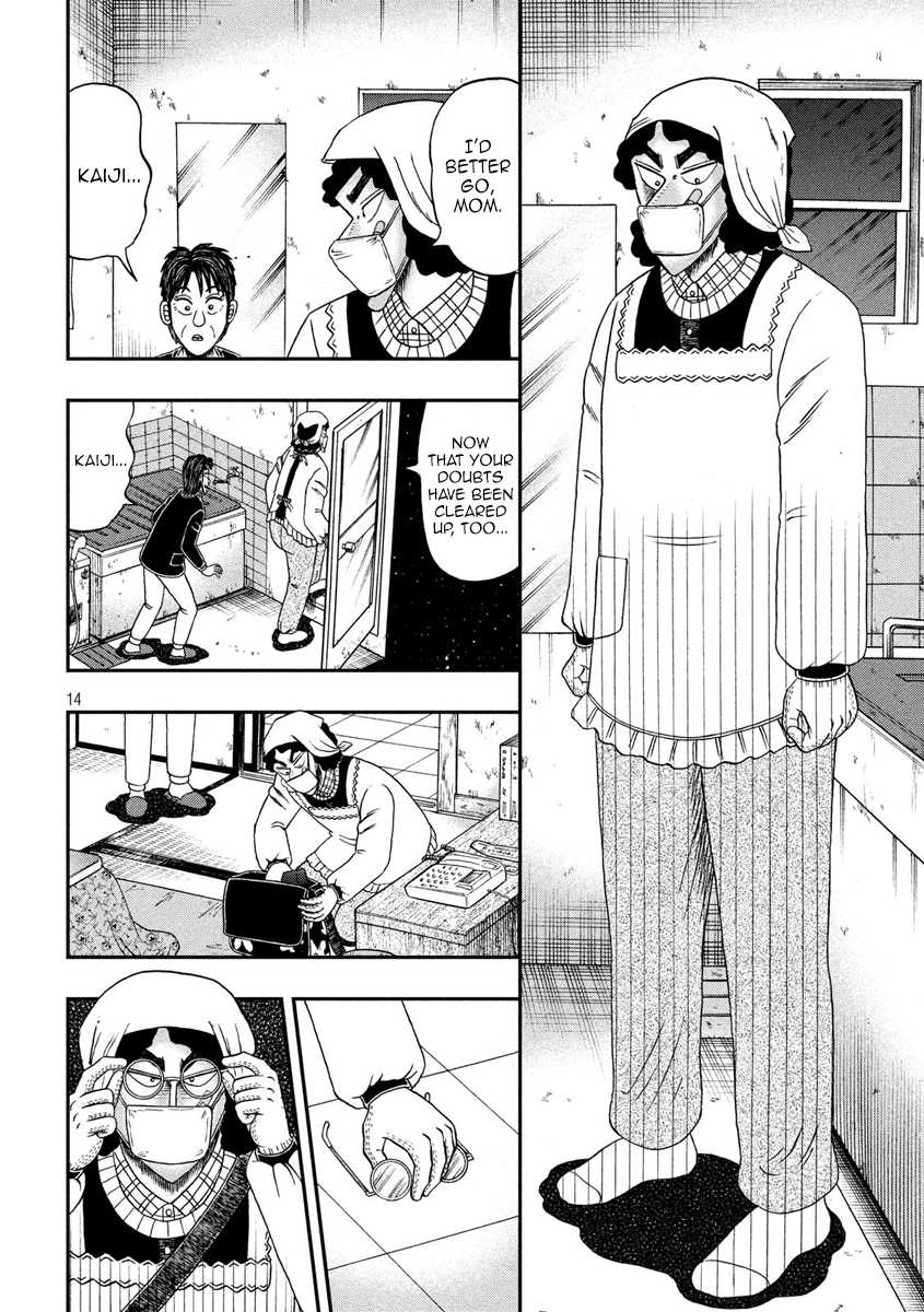 Gambling Outcast Kaiji: The 2.4 Billion Escape Arc - Kaiji Part 6 Chapter 306 page 14 - Chapter 306: Presentment