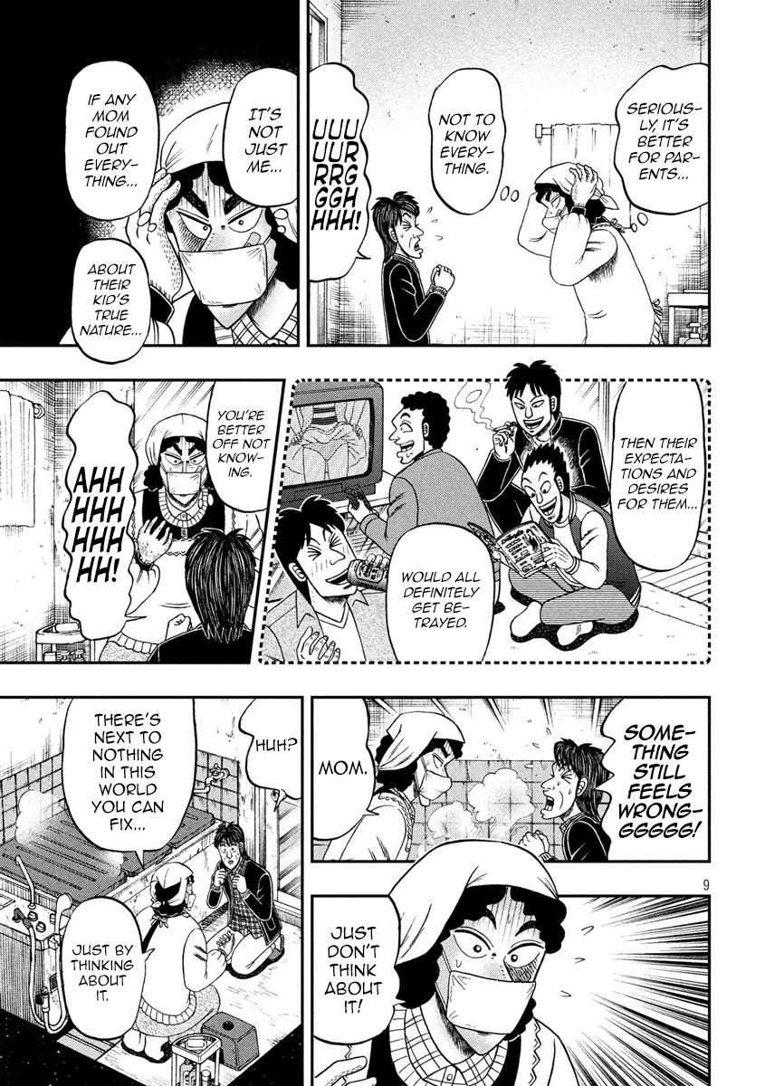 Gambling Outcast Kaiji: The 2.4 Billion Escape Arc - Kaiji Part 6 Chapter 306 page 9 - Chapter 306: Presentment