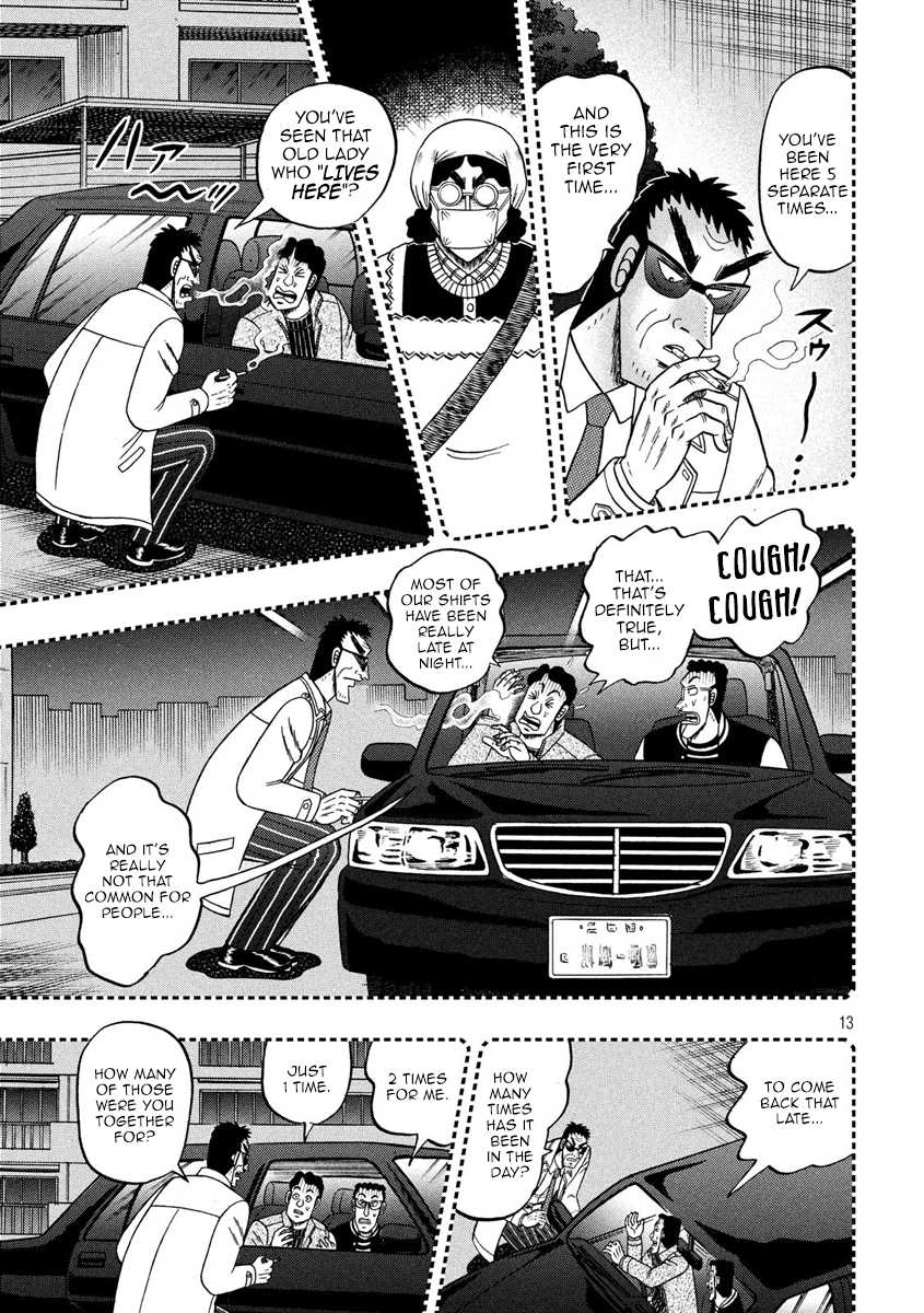 Gambling Outcast Kaiji: The 2.4 Billion Escape Arc - Kaiji Part 6 Chapter 307 page 12 - Chapter 307: Hunting Hound