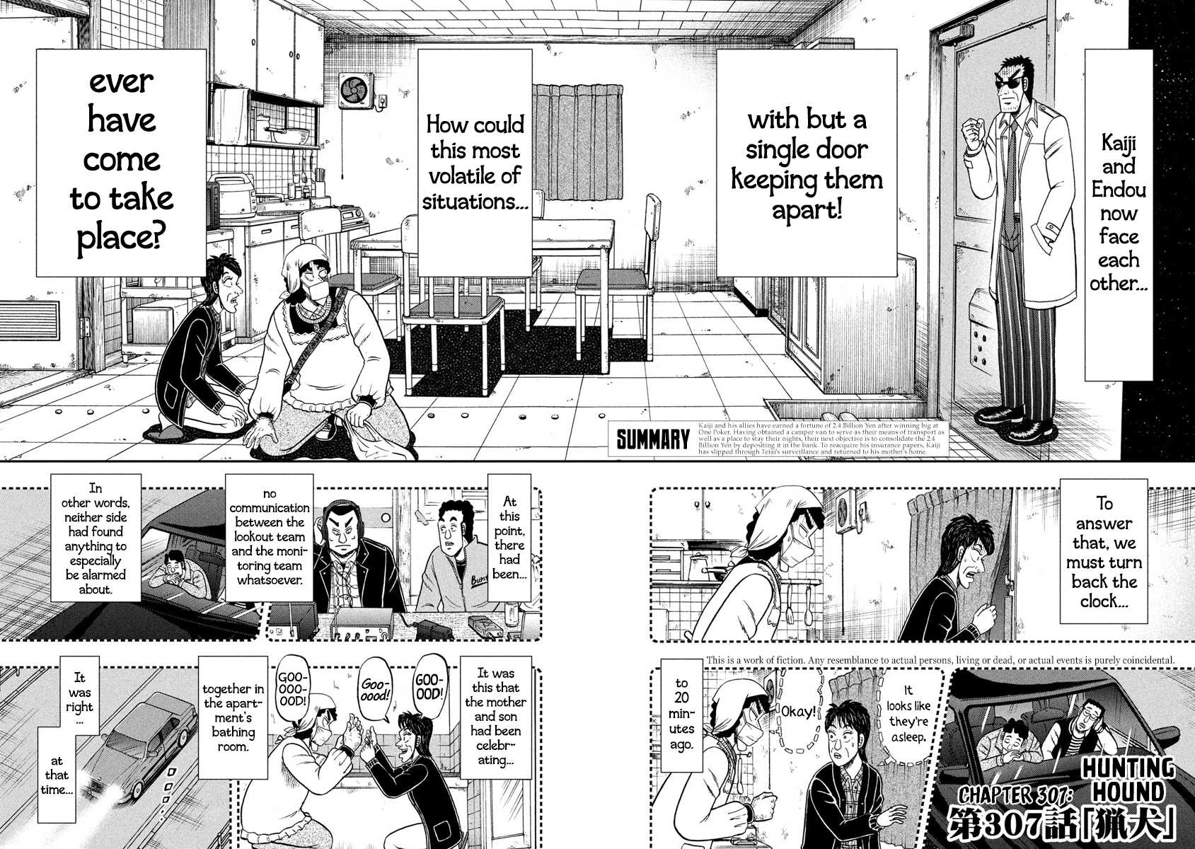 Gambling Outcast Kaiji: The 2.4 Billion Escape Arc - Kaiji Part 6 Chapter 307 page 2 - Chapter 307: Hunting Hound