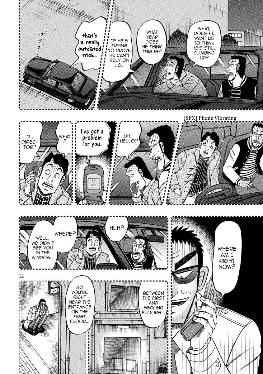 Gambling Outcast Kaiji: The 2.4 Billion Escape Arc - Kaiji Part 6 Chapter 307 page 21 - Chapter 307: Hunting Hound