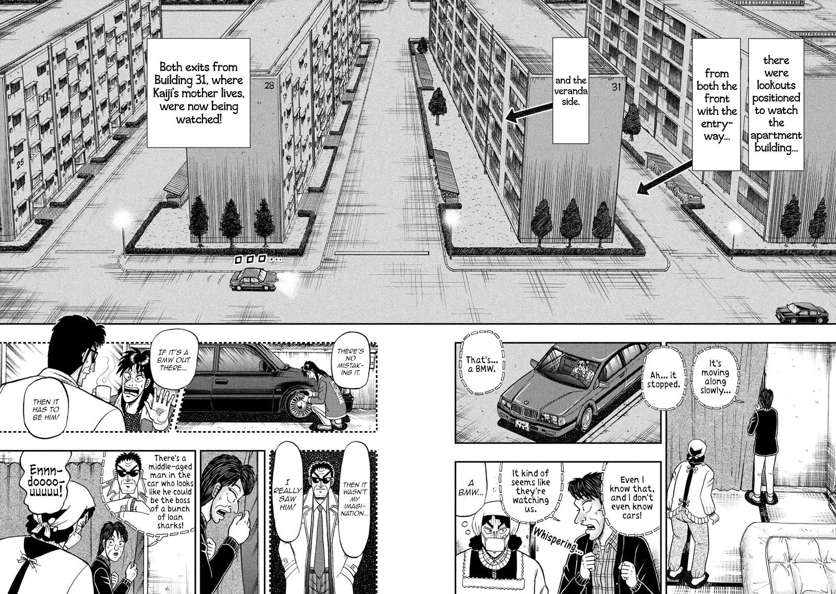 Gambling Outcast Kaiji: The 2.4 Billion Escape Arc - Kaiji Part 6 Chapter 308 page 12 - Chapter 308: Cornered Mouse