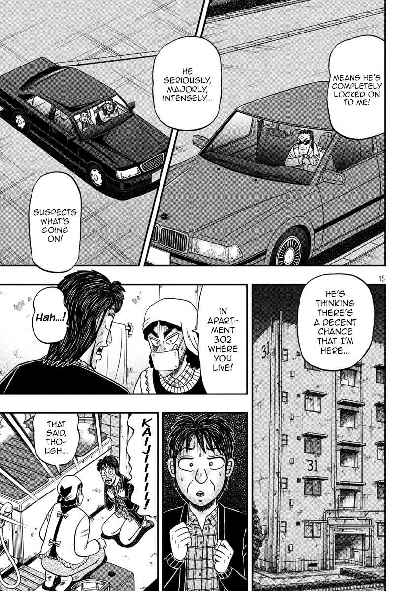Gambling Outcast Kaiji: The 2.4 Billion Escape Arc - Kaiji Part 6 Chapter 308 page 14 - Chapter 308: Cornered Mouse