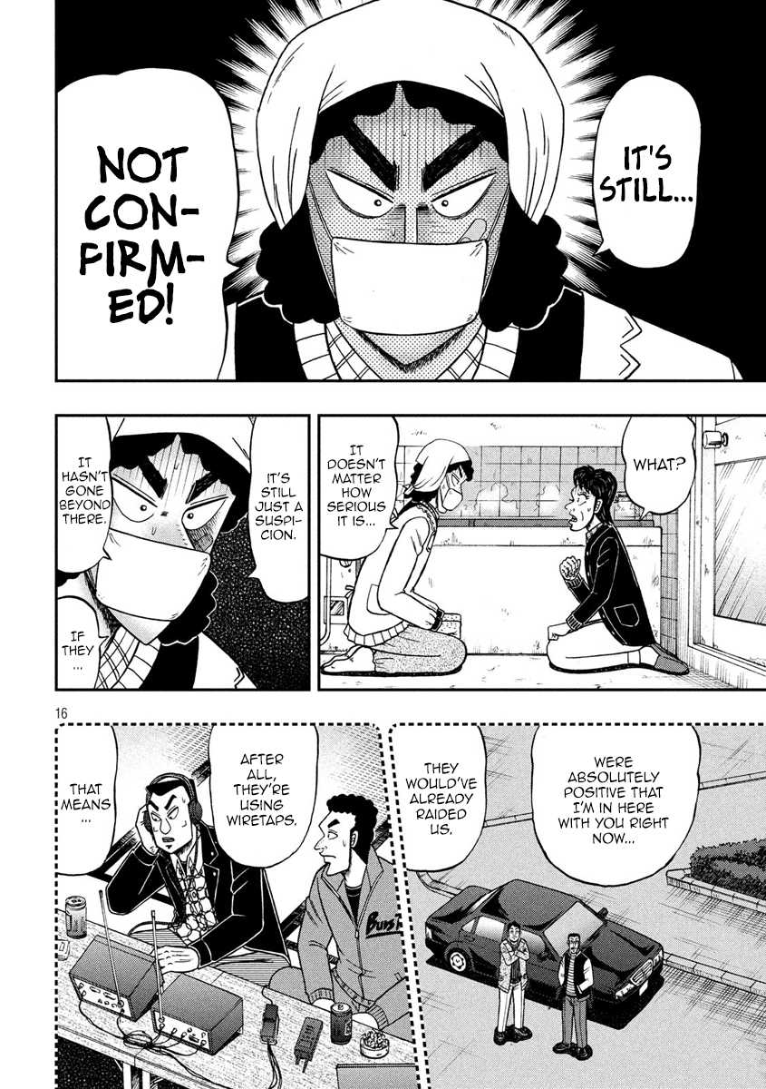 Gambling Outcast Kaiji: The 2.4 Billion Escape Arc - Kaiji Part 6 Chapter 308 page 15 - Chapter 308: Cornered Mouse