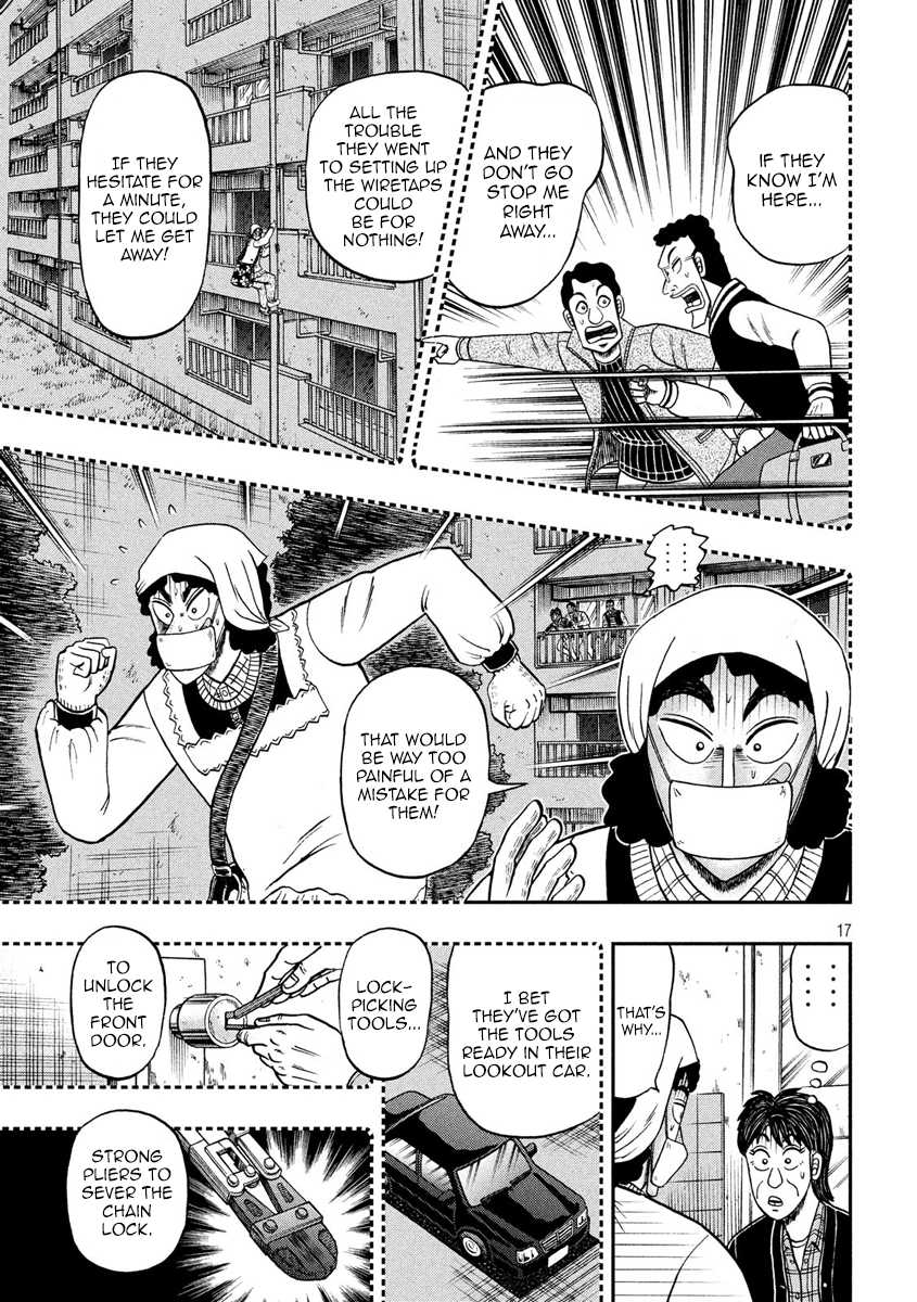 Gambling Outcast Kaiji: The 2.4 Billion Escape Arc - Kaiji Part 6 Chapter 308 page 16 - Chapter 308: Cornered Mouse