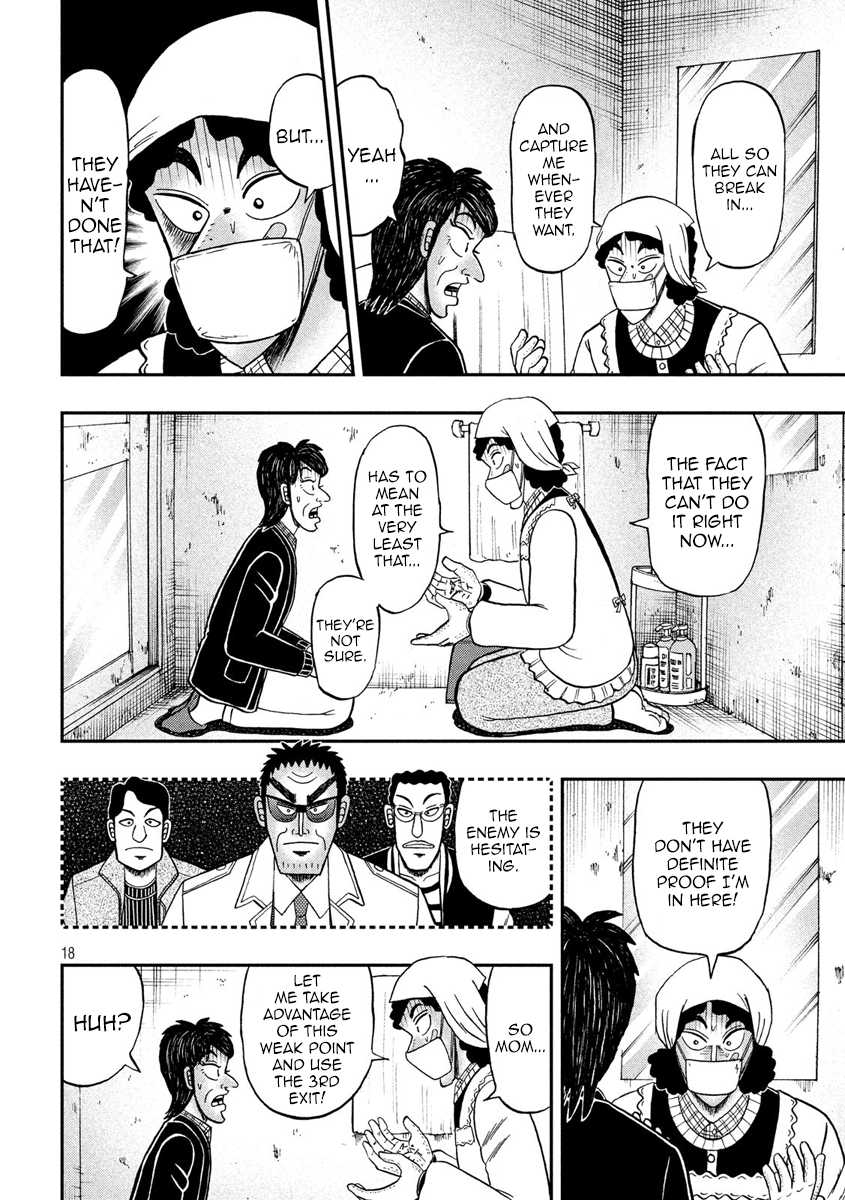 Gambling Outcast Kaiji: The 2.4 Billion Escape Arc - Kaiji Part 6 Chapter 308 page 17 - Chapter 308: Cornered Mouse