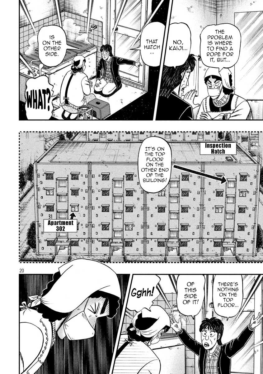 Gambling Outcast Kaiji: The 2.4 Billion Escape Arc - Kaiji Part 6 Chapter 308 page 19 - Chapter 308: Cornered Mouse
