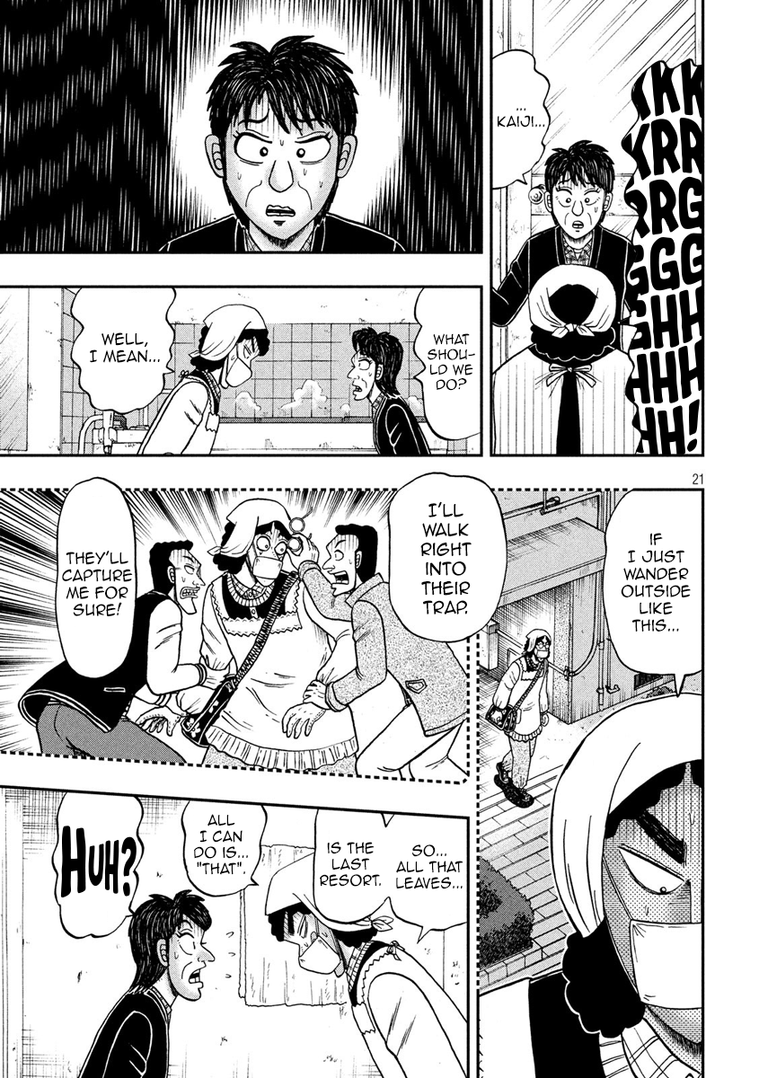 Gambling Outcast Kaiji: The 2.4 Billion Escape Arc - Kaiji Part 6 Chapter 308 page 20 - Chapter 308: Cornered Mouse