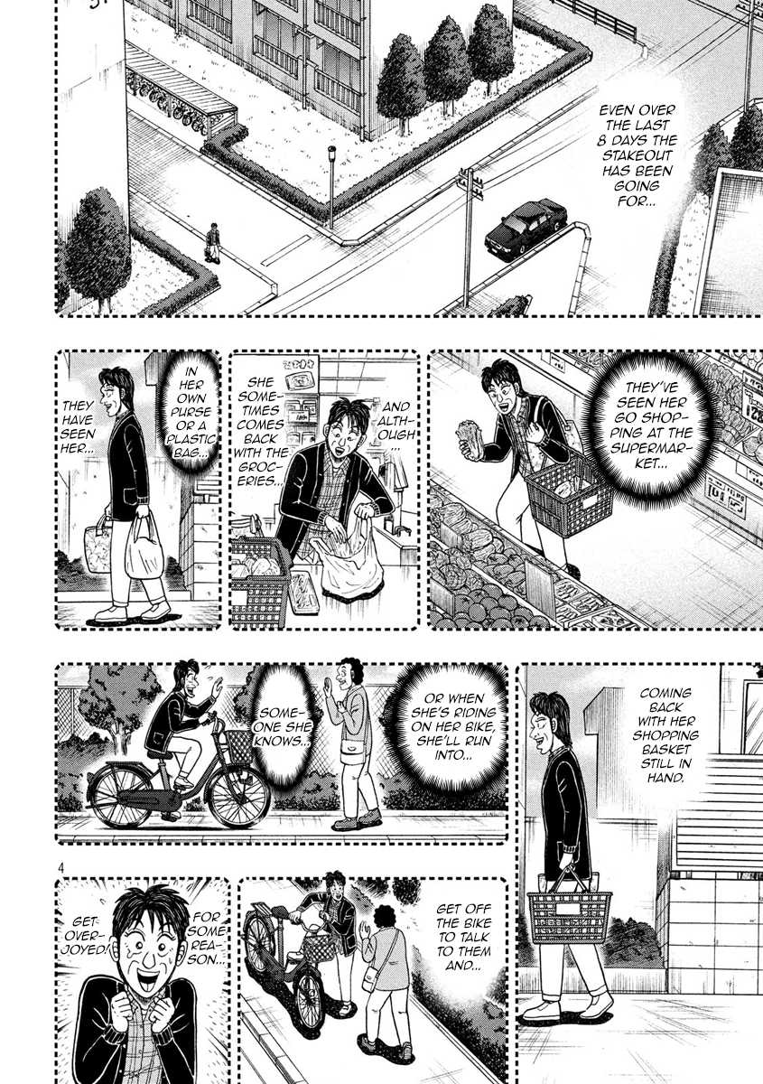 Gambling Outcast Kaiji: The 2.4 Billion Escape Arc - Kaiji Part 6 Chapter 308 page 4 - Chapter 308: Cornered Mouse
