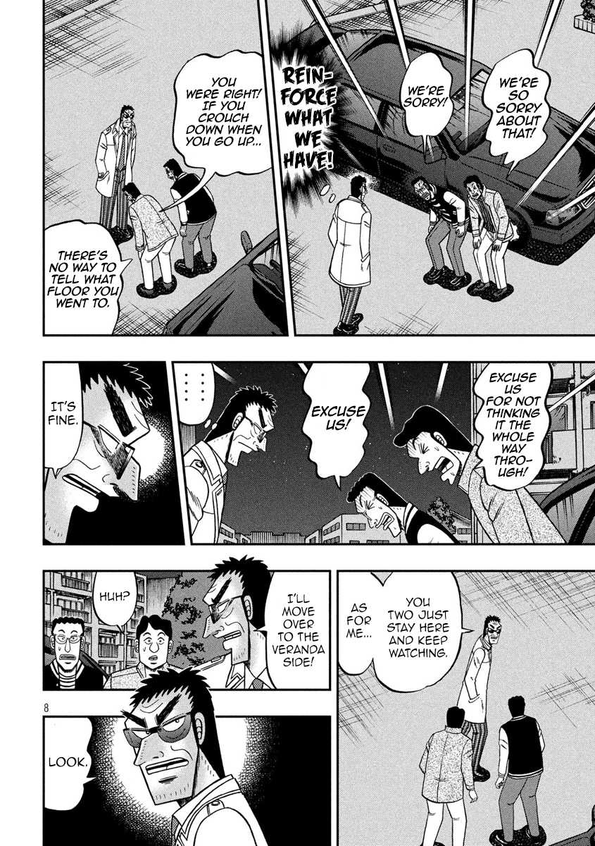 Gambling Outcast Kaiji: The 2.4 Billion Escape Arc - Kaiji Part 6 Chapter 308 page 8 - Chapter 308: Cornered Mouse