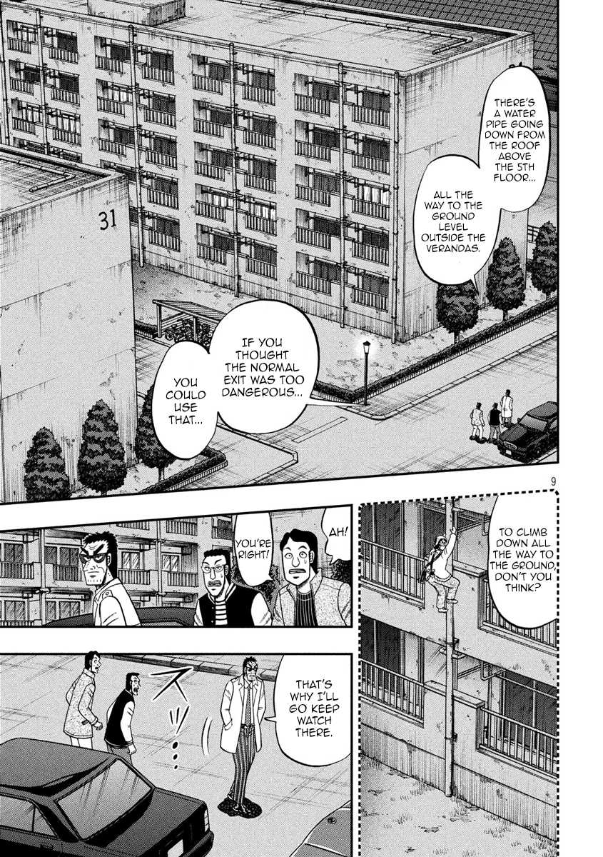 Gambling Outcast Kaiji: The 2.4 Billion Escape Arc - Kaiji Part 6 Chapter 308 page 9 - Chapter 308: Cornered Mouse