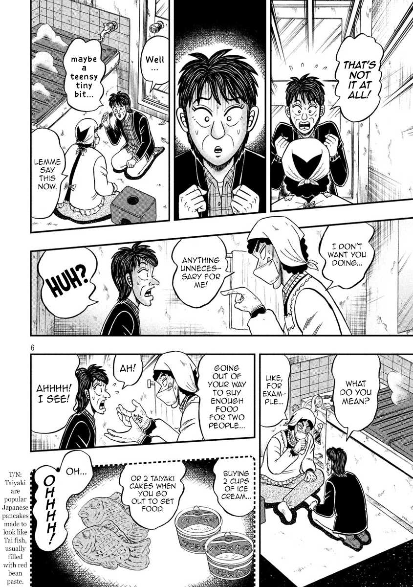 Gambling Outcast Kaiji: The 2.4 Billion Escape Arc - Kaiji Part 6 Chapter 309 page 6 - Chapter 309: Bulwark