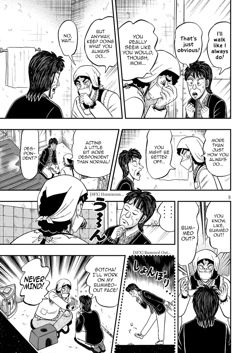 Gambling Outcast Kaiji: The 2.4 Billion Escape Arc - Kaiji Part 6 Chapter 309 page 9 - Chapter 309: Bulwark