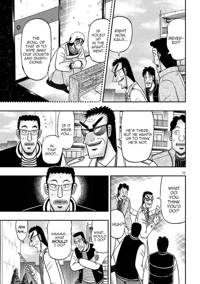 Gambling Outcast Kaiji: The 2.4 Billion Escape Arc - Kaiji Part 6 Chapter 313 page 15 - Chapter 313: Goddess
