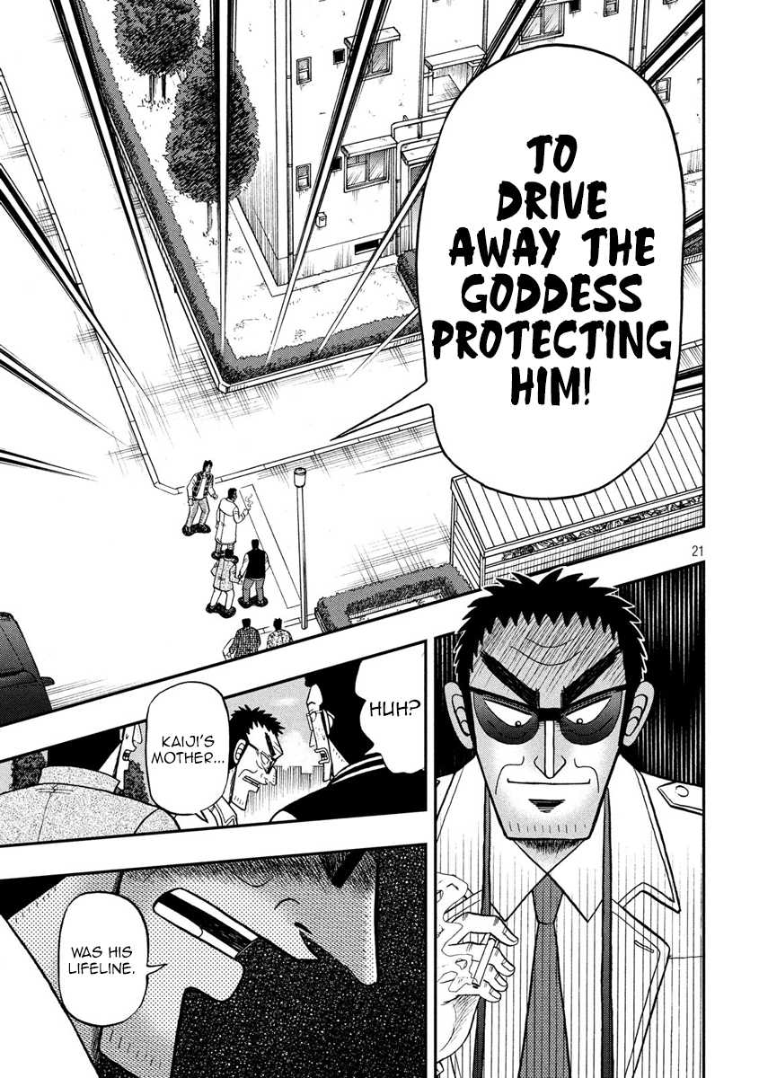 Gambling Outcast Kaiji: The 2.4 Billion Escape Arc - Kaiji Part 6 Chapter 313 page 21 - Chapter 313: Goddess