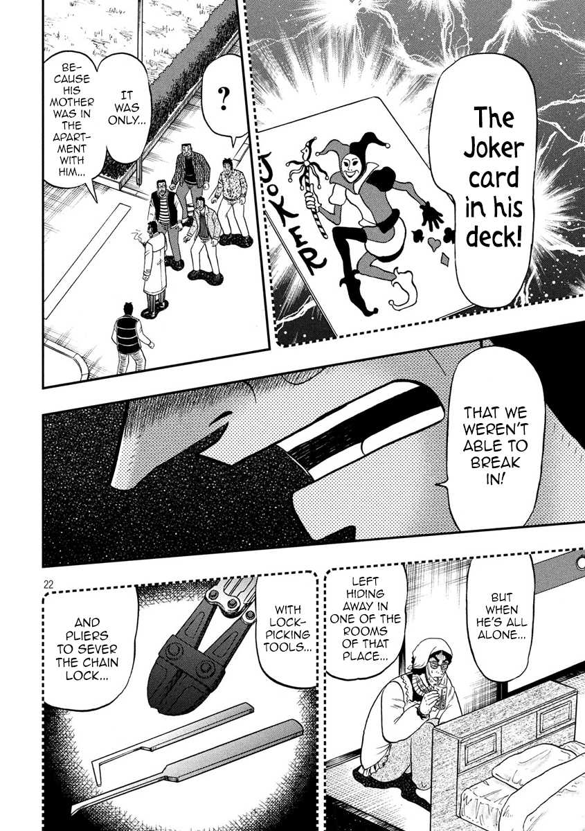 Gambling Outcast Kaiji: The 2.4 Billion Escape Arc - Kaiji Part 6 Chapter 313 page 22 - Chapter 313: Goddess