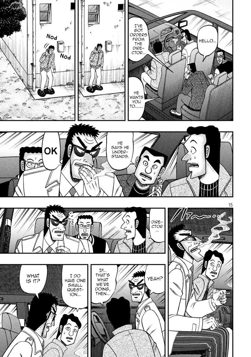Gambling Outcast Kaiji: The 2.4 Billion Escape Arc - Kaiji Part 6 Chapter 314 page 15 - Chapter 314: Silence