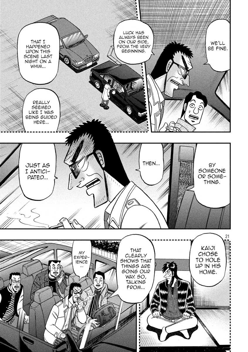 Gambling Outcast Kaiji: The 2.4 Billion Escape Arc - Kaiji Part 6 Chapter 314 page 21 - Chapter 314: Silence