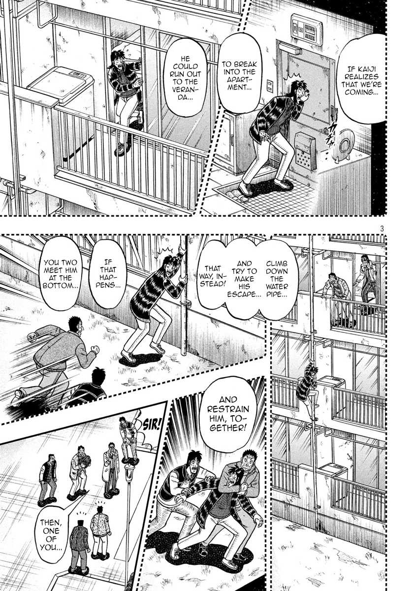 Gambling Outcast Kaiji: The 2.4 Billion Escape Arc - Kaiji Part 6 Chapter 314 page 3 - Chapter 314: Silence