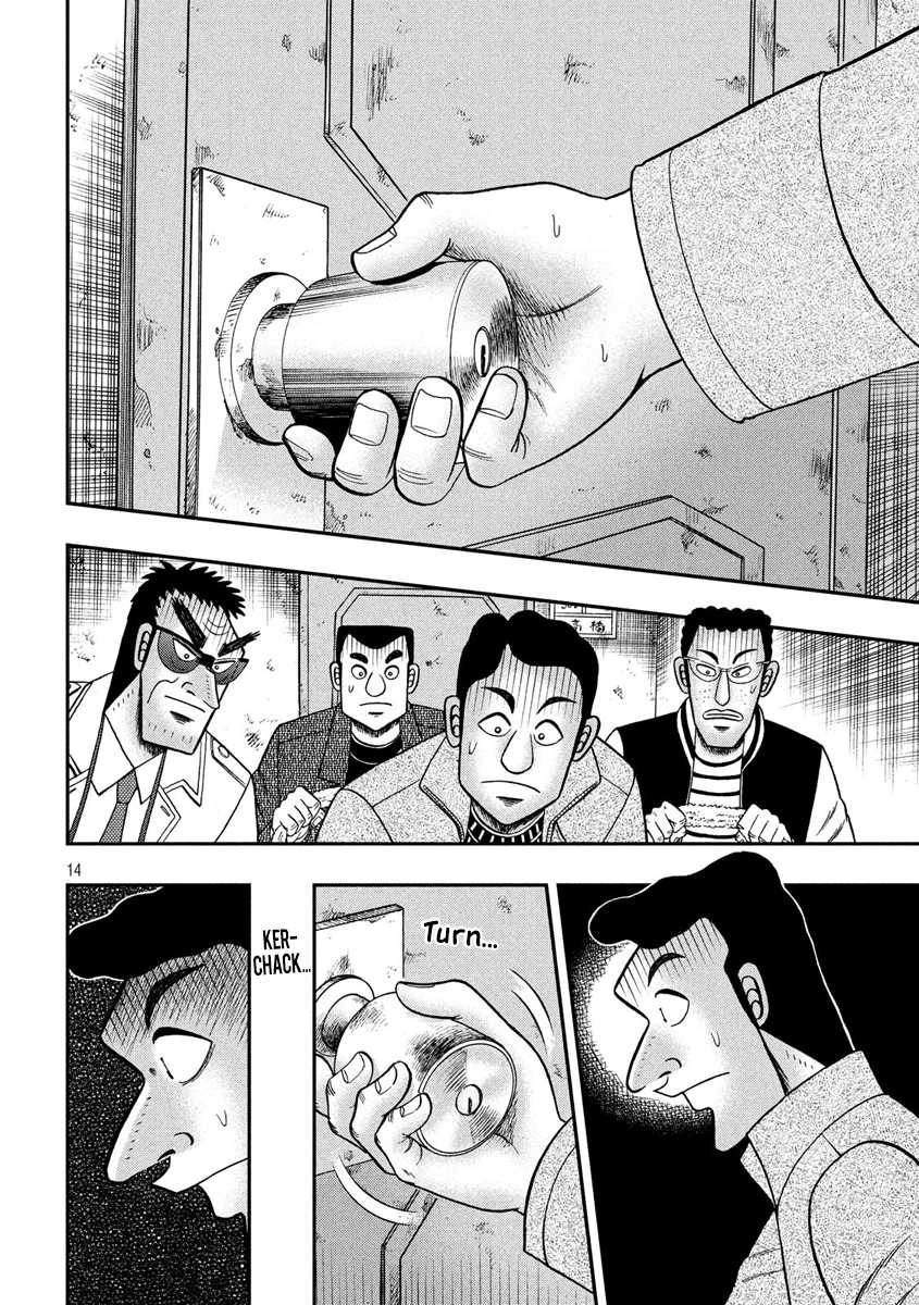 Gambling Outcast Kaiji: The 2.4 Billion Escape Arc - Kaiji Part 6 Chapter 315 page 14 - Chapter 315: Abduction