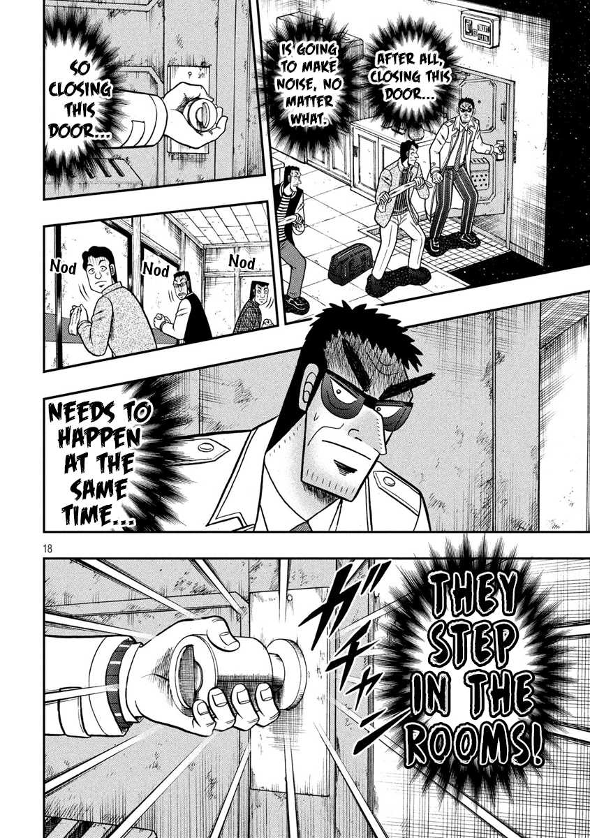 Gambling Outcast Kaiji: The 2.4 Billion Escape Arc - Kaiji Part 6 Chapter 315 page 18 - Chapter 315: Abduction