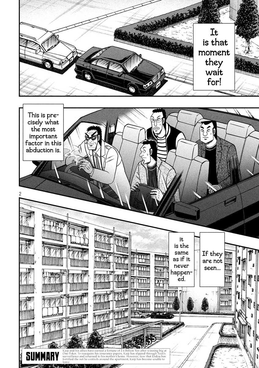 Gambling Outcast Kaiji: The 2.4 Billion Escape Arc - Kaiji Part 6 Chapter 315 page 2 - Chapter 315: Abduction
