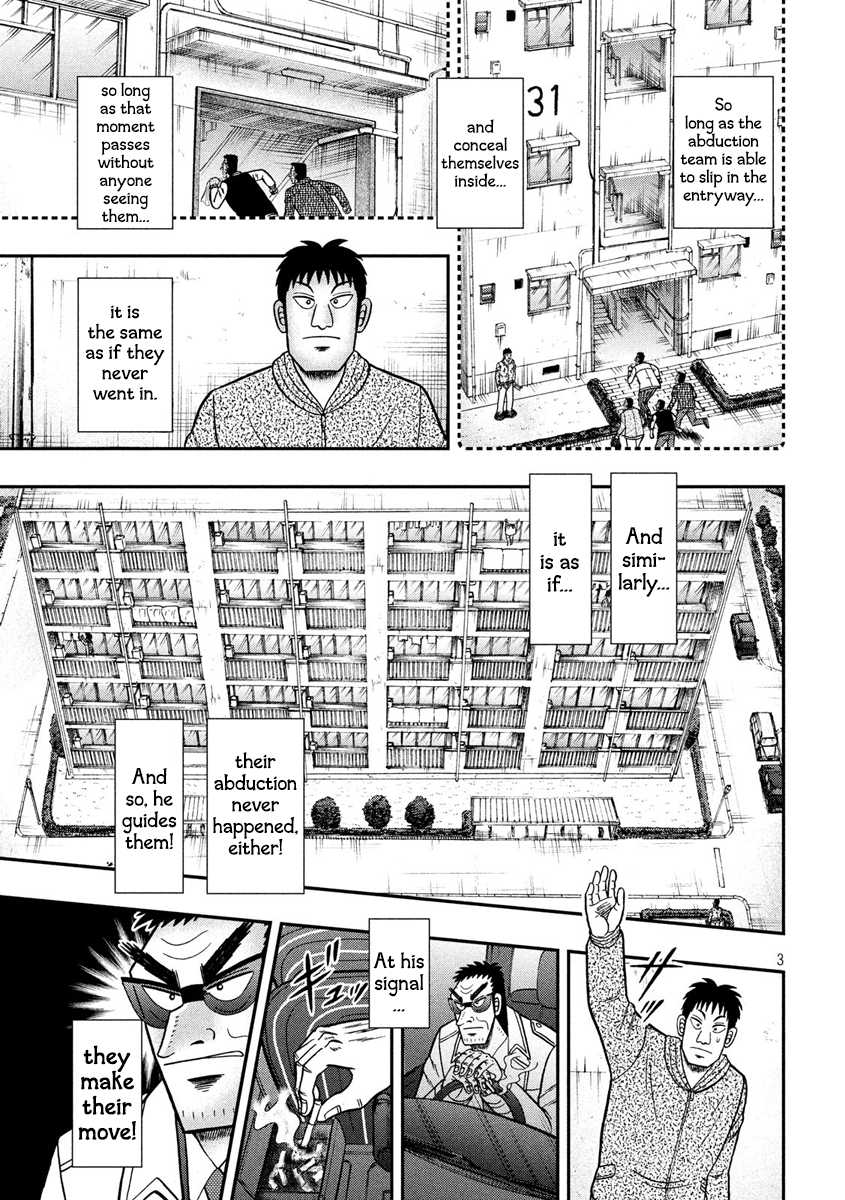 Gambling Outcast Kaiji: The 2.4 Billion Escape Arc - Kaiji Part 6 Chapter 315 page 3 - Chapter 315: Abduction