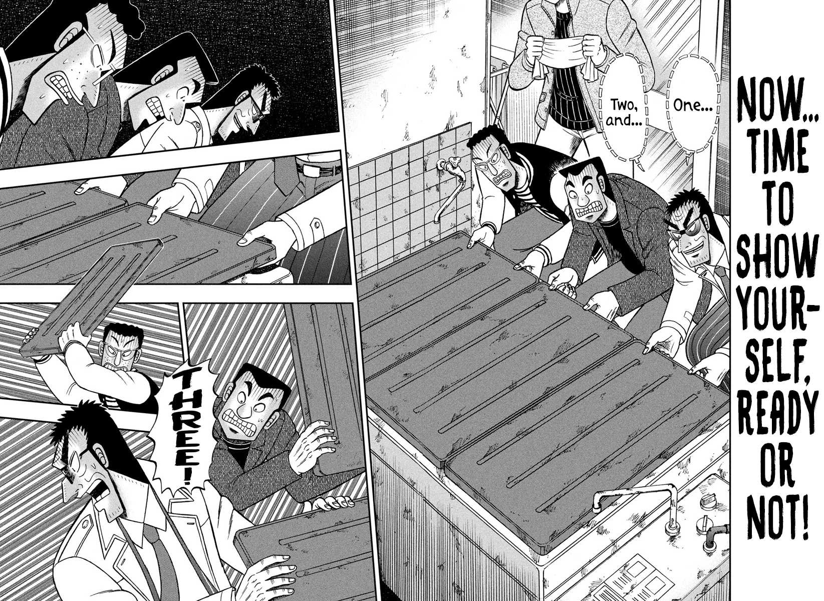 Gambling Outcast Kaiji: The 2.4 Billion Escape Arc - Kaiji Part 6 Chapter 316 page 11 - Chapter 316: Search