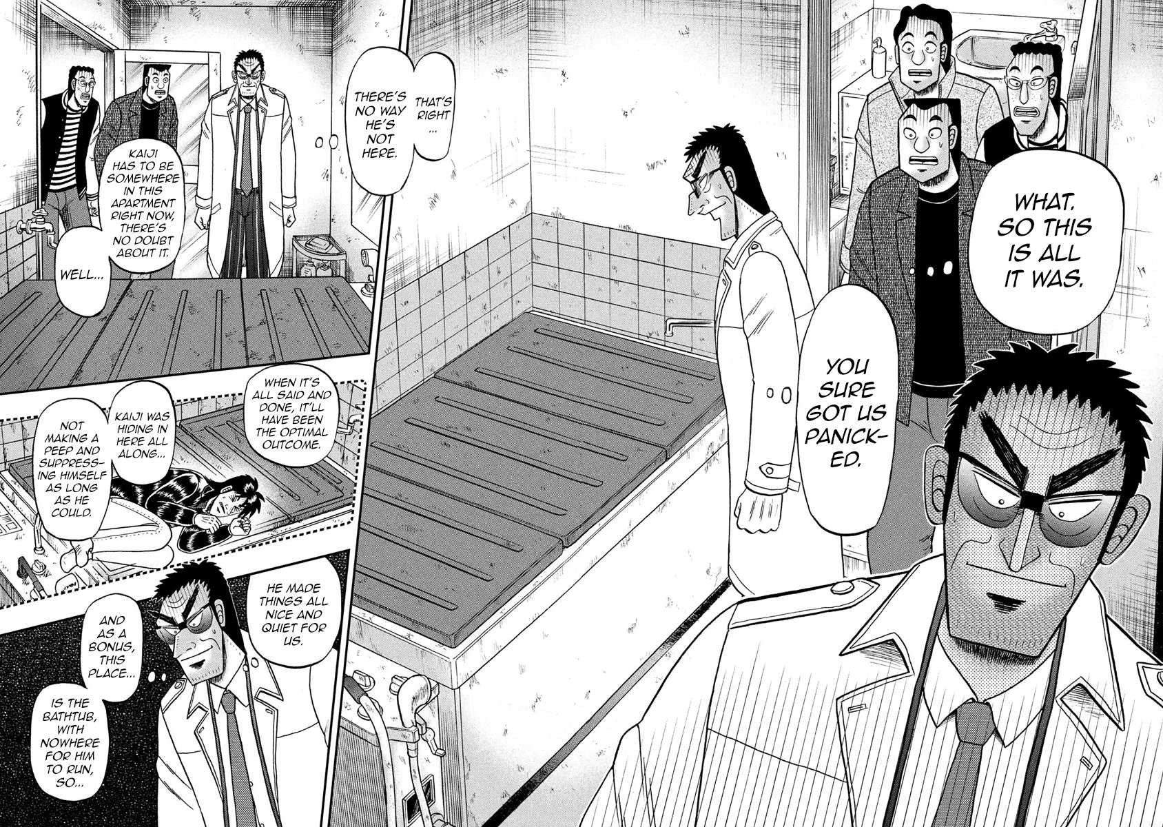 Gambling Outcast Kaiji: The 2.4 Billion Escape Arc - Kaiji Part 6 Chapter 316 page 8 - Chapter 316: Search
