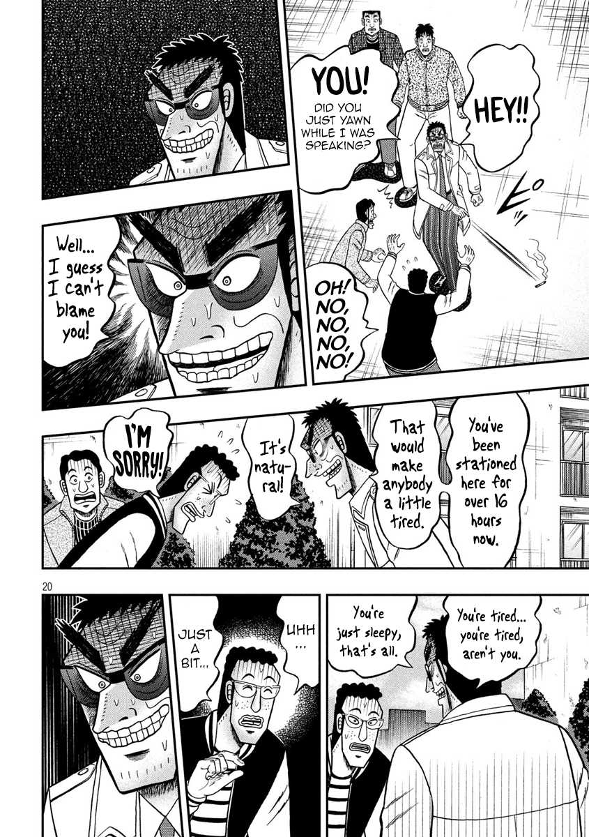 Gambling Outcast Kaiji: The 2.4 Billion Escape Arc - Kaiji Part 6 Chapter 317 page 20 - Chapter 317: Error