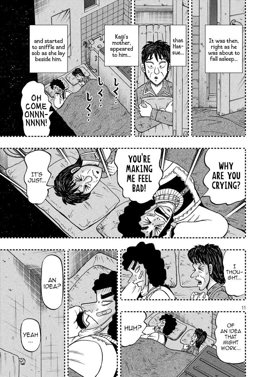 Gambling Outcast Kaiji: The 2.4 Billion Escape Arc - Kaiji Part 6 Chapter 318 page 11 - Chapter 318: Revelation