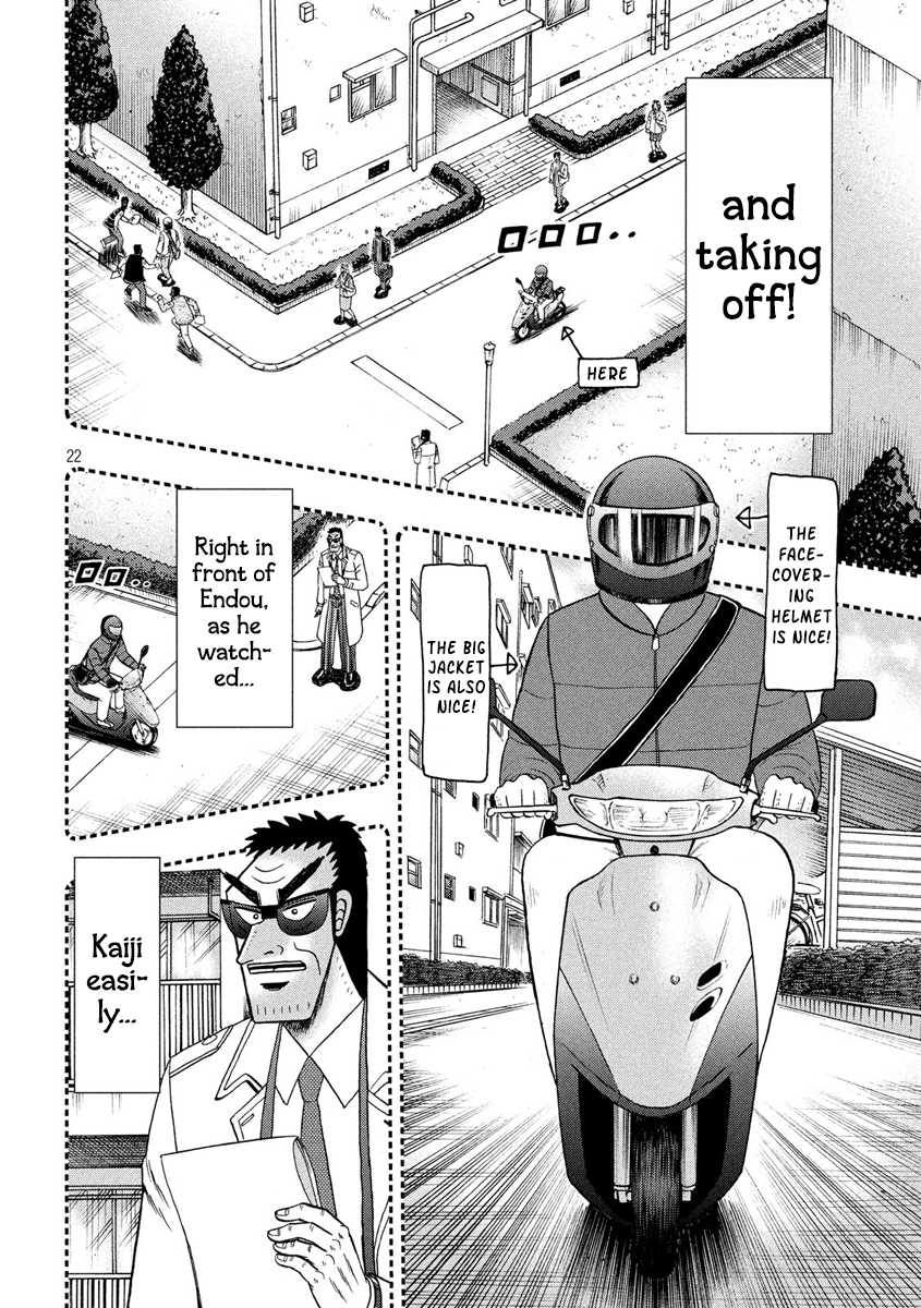 Gambling Outcast Kaiji: The 2.4 Billion Escape Arc - Kaiji Part 6 Chapter 318 page 22 - Chapter 318: Revelation