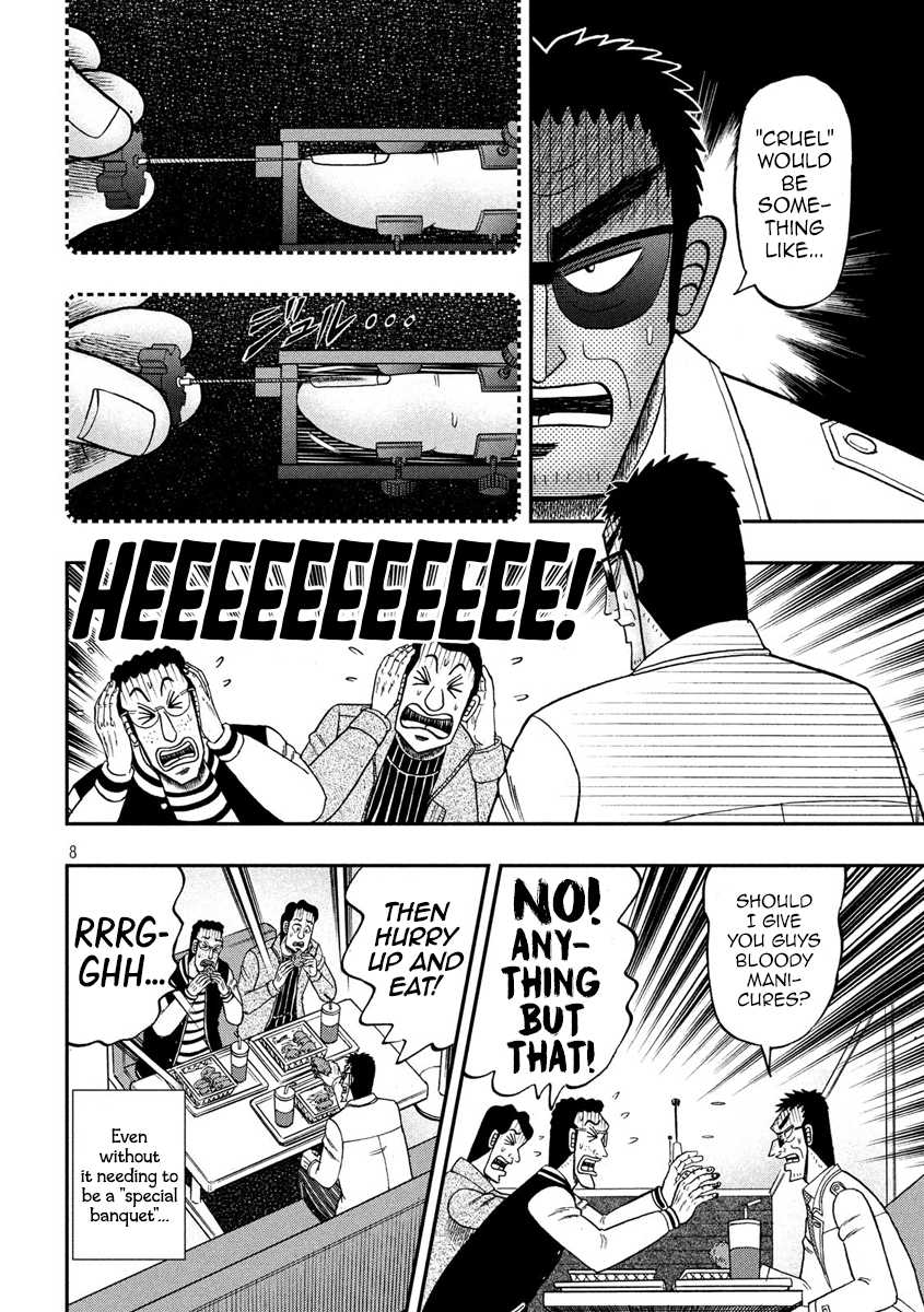 Gambling Outcast Kaiji: The 2.4 Billion Escape Arc - Kaiji Part 6 Chapter 318 page 8 - Chapter 318: Revelation