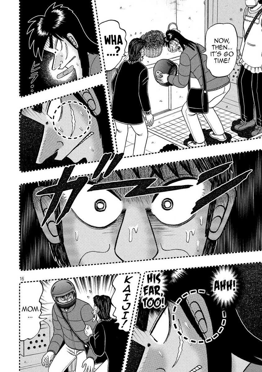 Gambling Outcast Kaiji: The 2.4 Billion Escape Arc - Kaiji Part 6 Chapter 319 page 16 - Chapter 319: Leaving the Nest