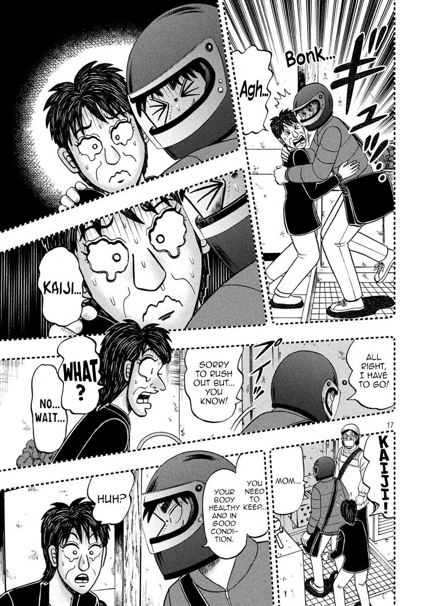 Gambling Outcast Kaiji: The 2.4 Billion Escape Arc - Kaiji Part 6 Chapter 319 page 17 - Chapter 319: Leaving the Nest