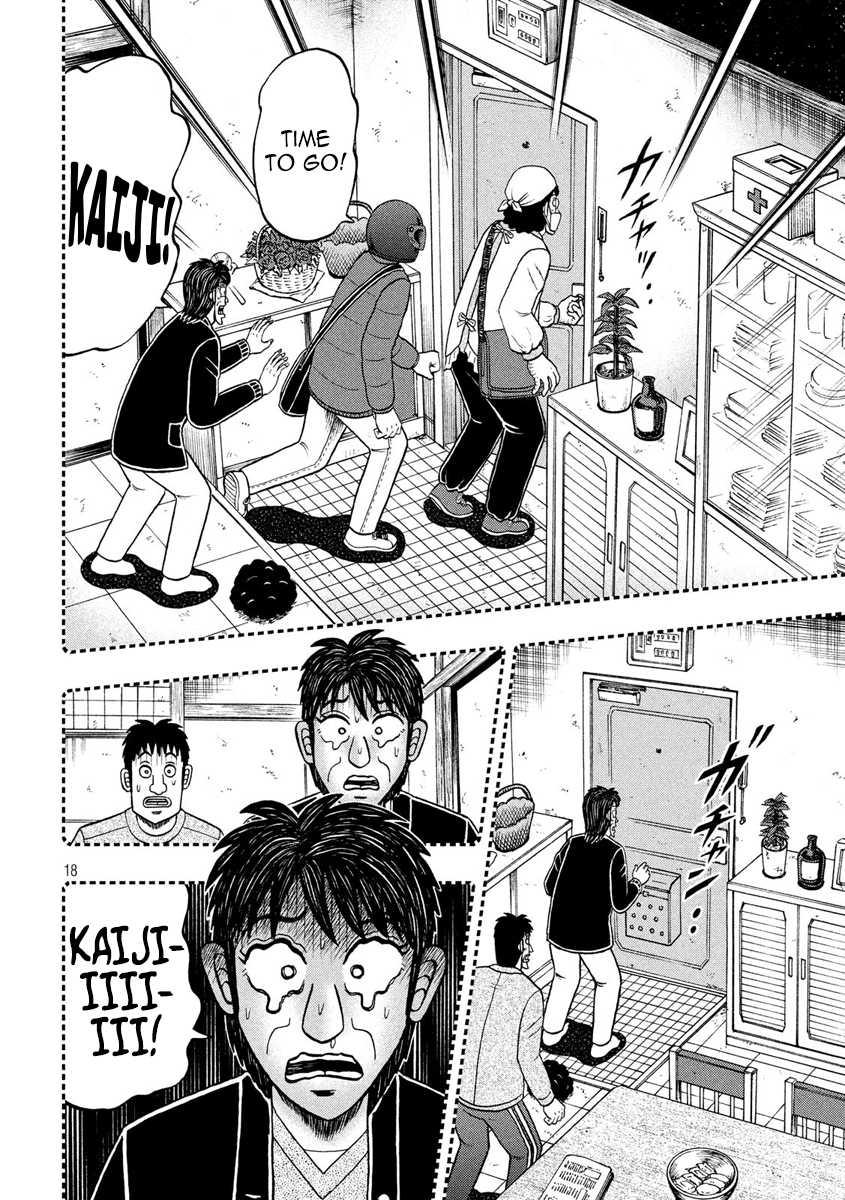 Gambling Outcast Kaiji: The 2.4 Billion Escape Arc - Kaiji Part 6 Chapter 319 page 18 - Chapter 319: Leaving the Nest