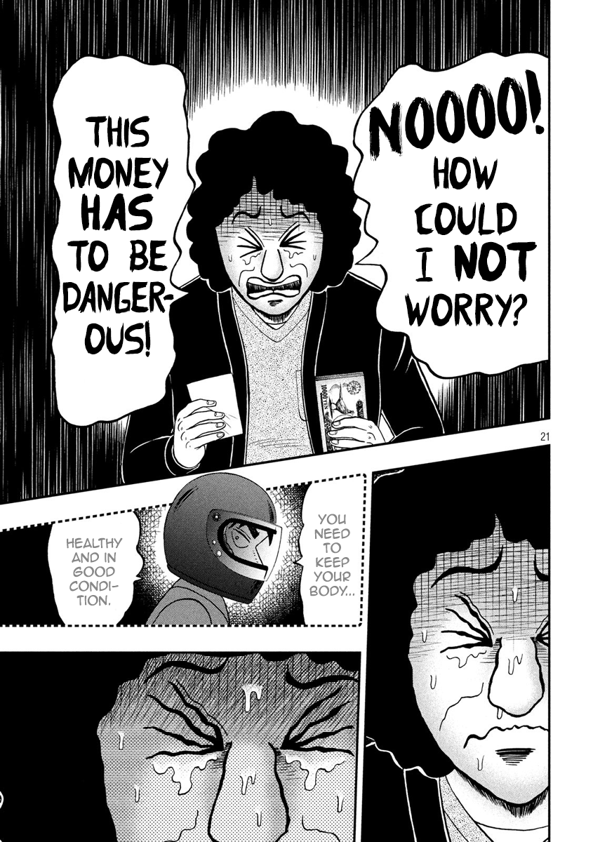 Gambling Outcast Kaiji: The 2.4 Billion Escape Arc - Kaiji Part 6 Chapter 319 page 21 - Chapter 319: Leaving the Nest