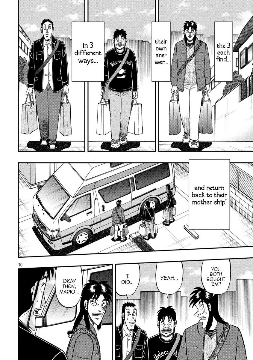 Gambling Outcast Kaiji: The 2.4 Billion Escape Arc - Kaiji Part 6 Chapter 321 page 10 - Chapter 321: Befitting