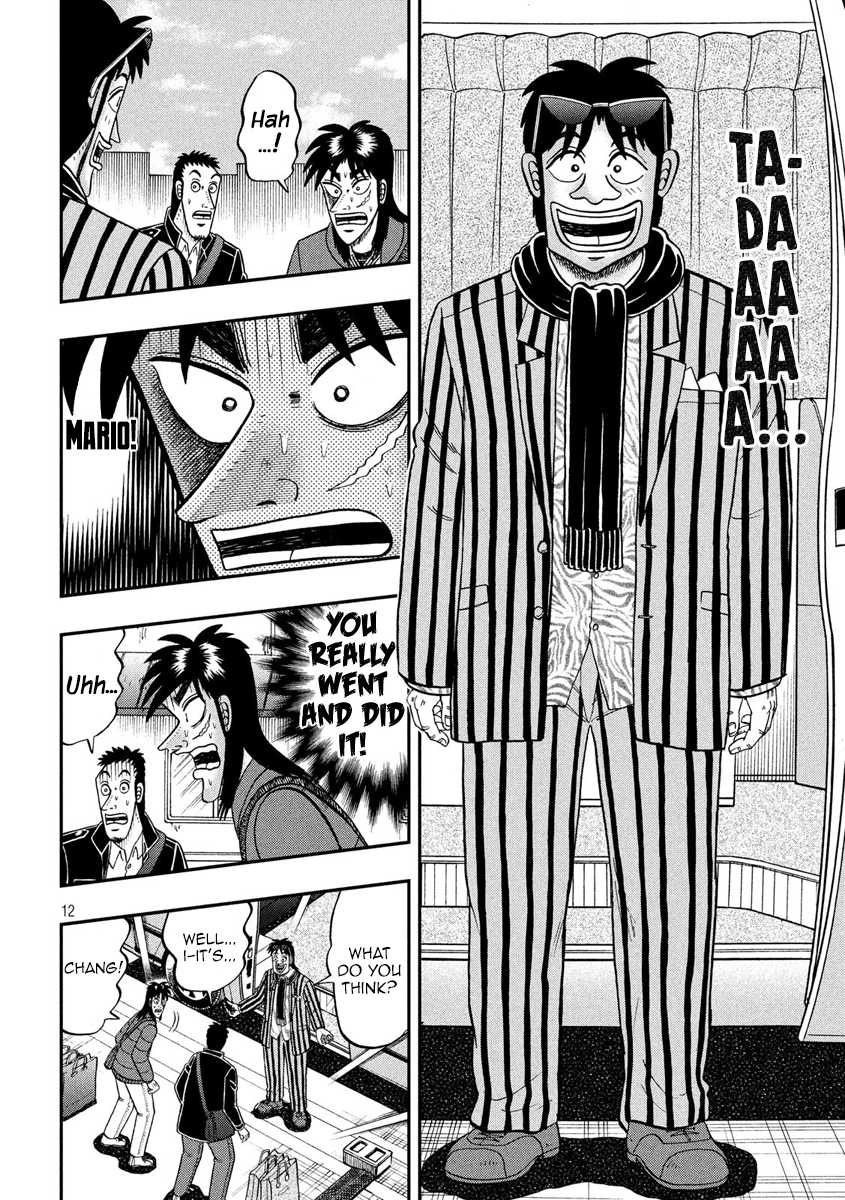 Gambling Outcast Kaiji: The 2.4 Billion Escape Arc - Kaiji Part 6 Chapter 321 page 12 - Chapter 321: Befitting