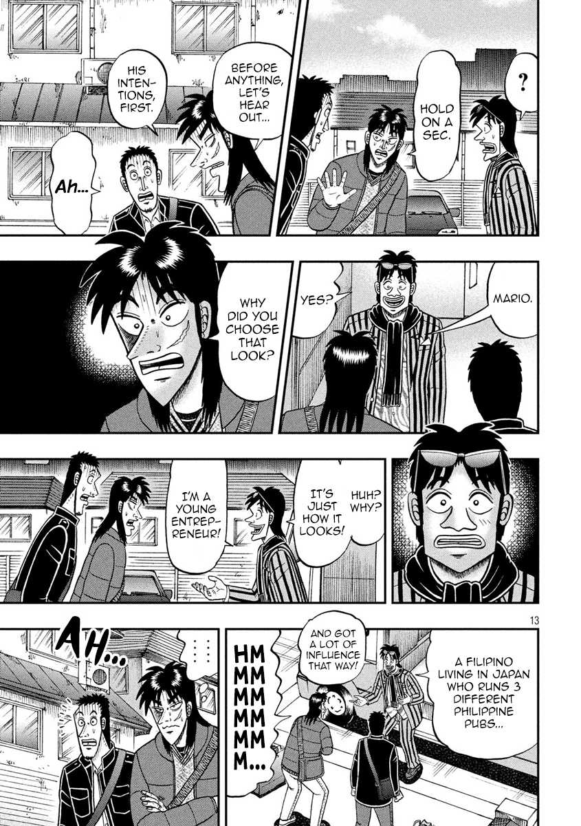 Gambling Outcast Kaiji: The 2.4 Billion Escape Arc - Kaiji Part 6 Chapter 321 page 13 - Chapter 321: Befitting