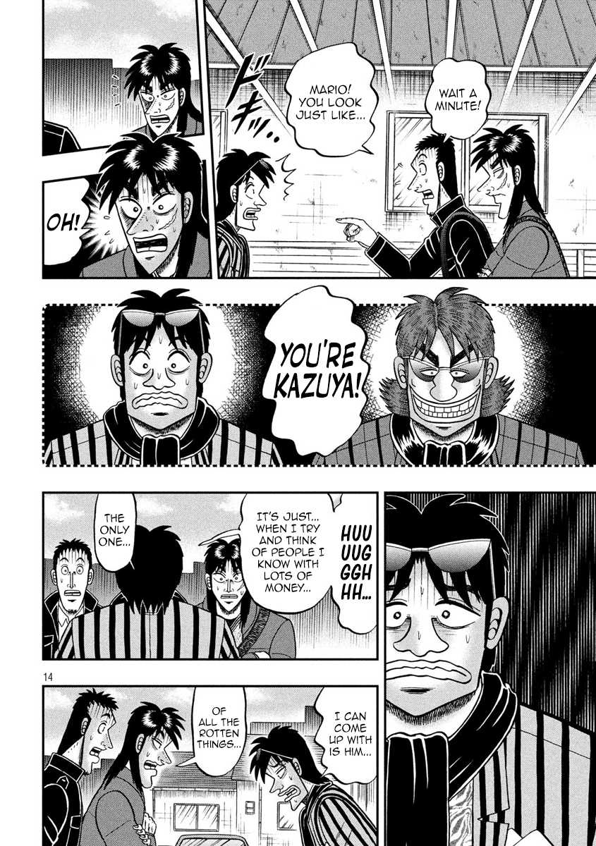 Gambling Outcast Kaiji: The 2.4 Billion Escape Arc - Kaiji Part 6 Chapter 321 page 14 - Chapter 321: Befitting