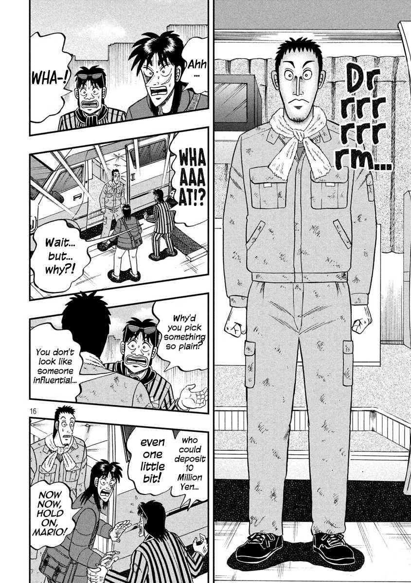 Gambling Outcast Kaiji: The 2.4 Billion Escape Arc - Kaiji Part 6 Chapter 321 page 16 - Chapter 321: Befitting