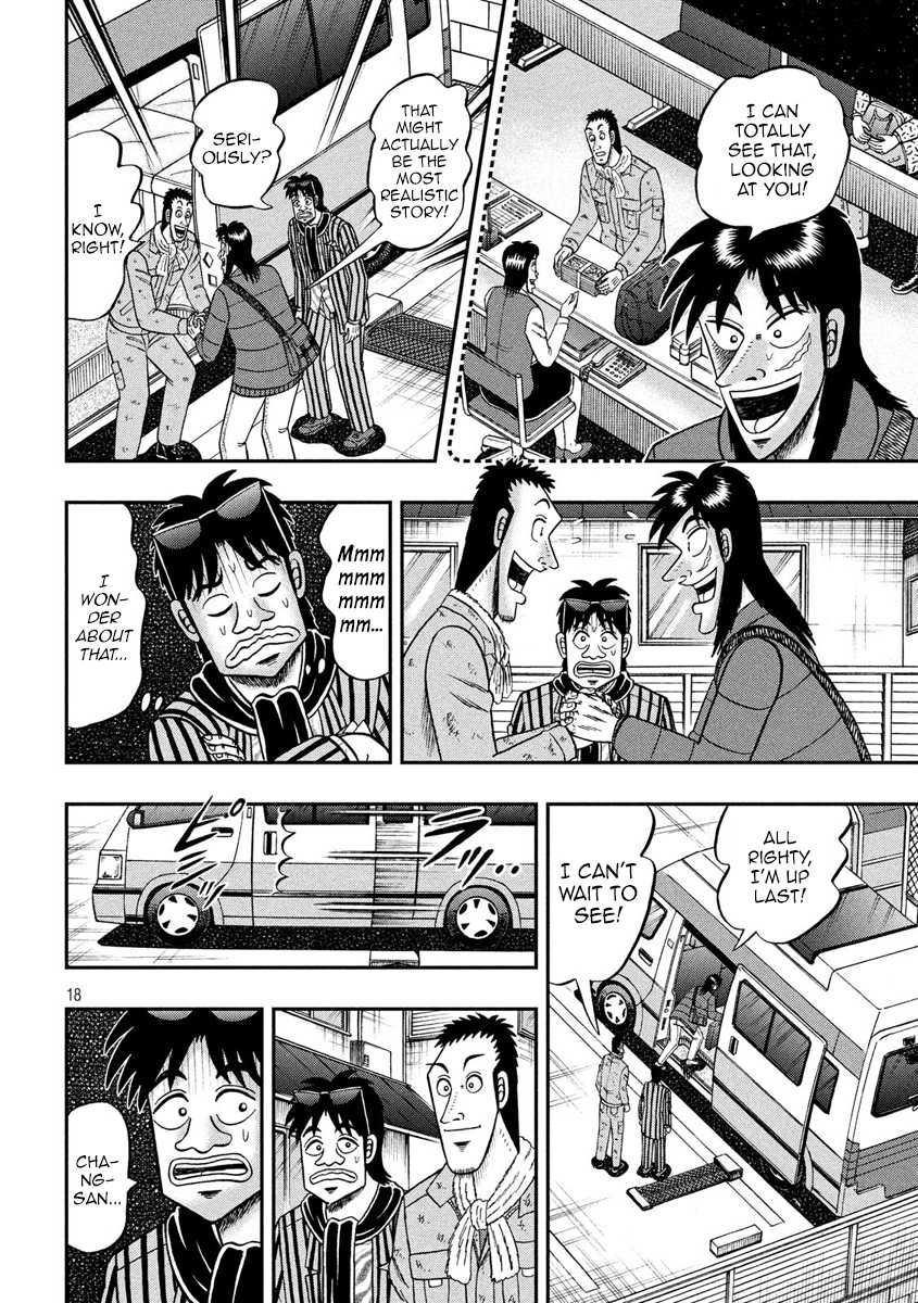 Gambling Outcast Kaiji: The 2.4 Billion Escape Arc - Kaiji Part 6 Chapter 321 page 18 - Chapter 321: Befitting