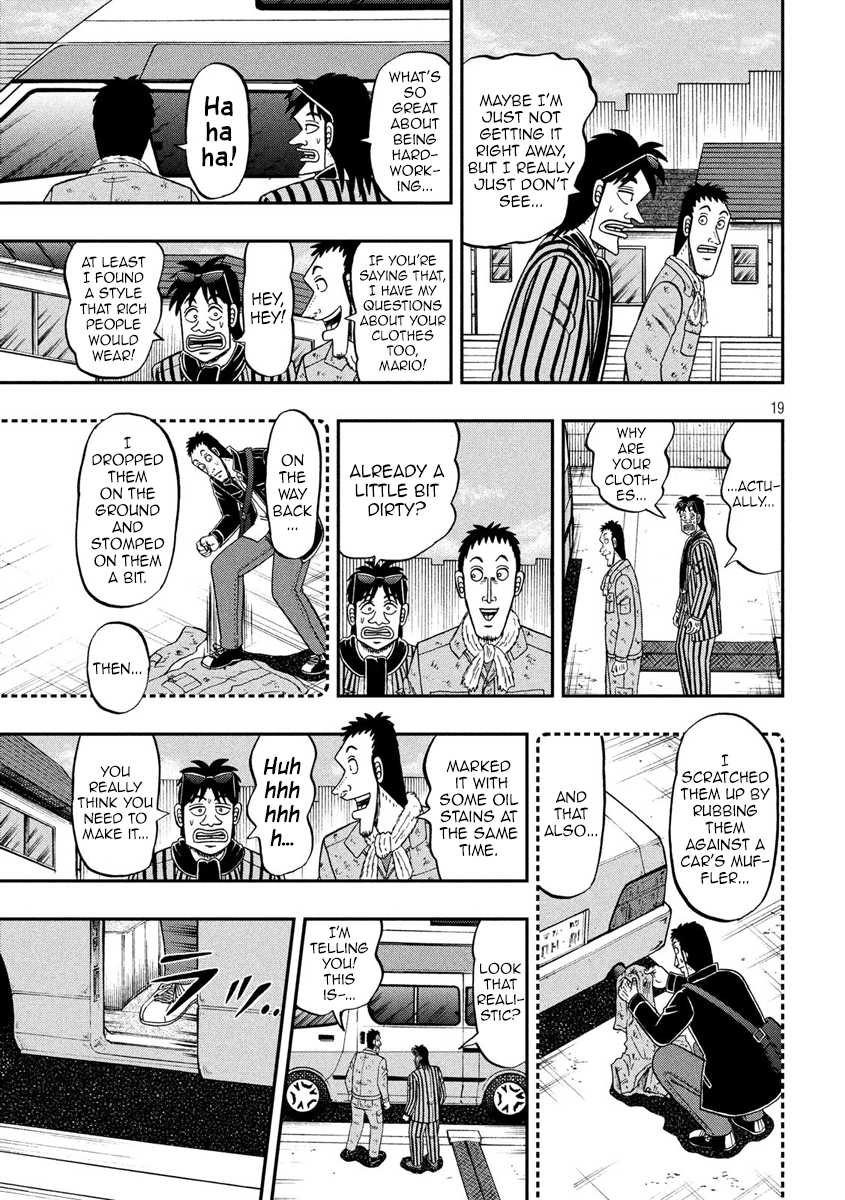Gambling Outcast Kaiji: The 2.4 Billion Escape Arc - Kaiji Part 6 Chapter 321 page 19 - Chapter 321: Befitting