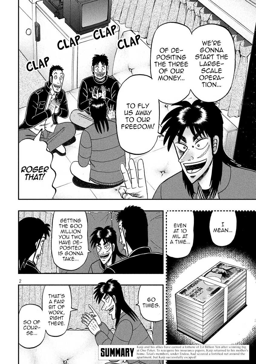 Gambling Outcast Kaiji: The 2.4 Billion Escape Arc - Kaiji Part 6 Chapter 321 page 2 - Chapter 321: Befitting