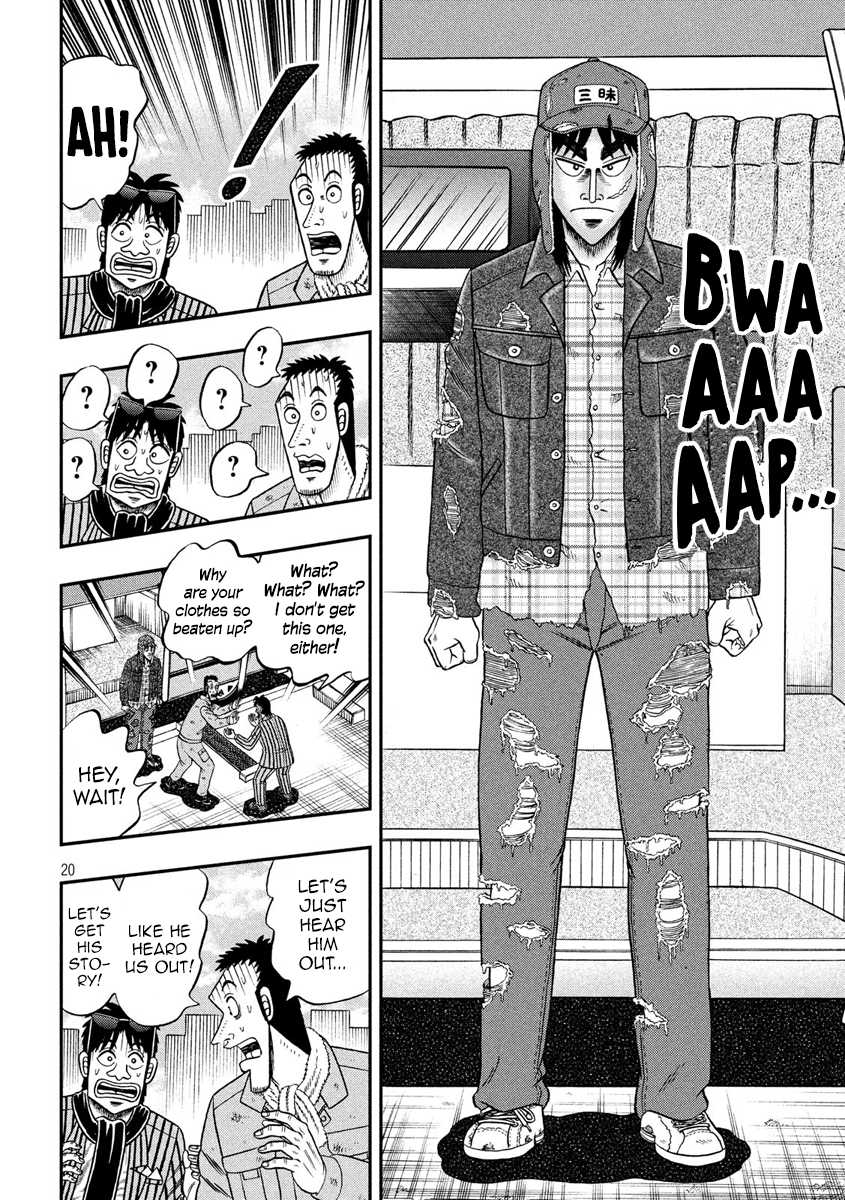 Gambling Outcast Kaiji: The 2.4 Billion Escape Arc - Kaiji Part 6 Chapter 321 page 20 - Chapter 321: Befitting